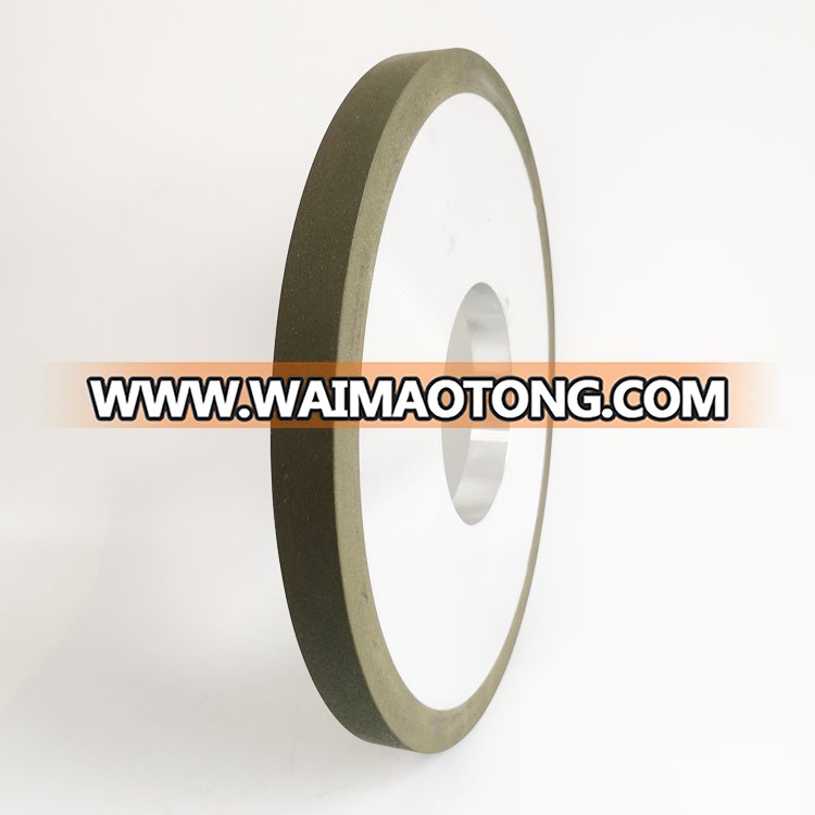 Diamond grinding wheel for sharpening tungsten carbide