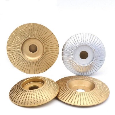 100mm Wood Grinding Wheel Angle Grinder Disc Tungsten Carbide Wood Carving Disc Sanding Abrasive Tool